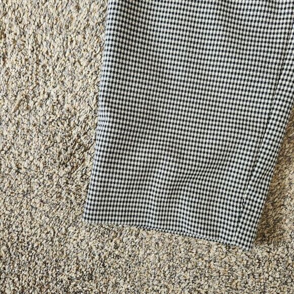 Talbots Gingham Dress Pant Women's Size 4 Multicolor Elastic Waist Pockets - Picture 4 of 7